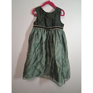 Perfectly Dressed Formal Dress Green Girls Size 5T